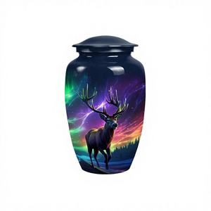 Urnas Majestic Deer para Cenizas Humanas, Urnas de Despedida Tranquila, Urnas de Cremación de 10 Pulgadas - Product Image 1