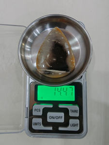 Pierre précieuse d'agate naturelle indienne faite à la main de haute qualité pour la fabrication de pendentifs et de bijoux - Product Image 5