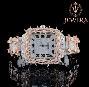 Waterproof Hip Hop Moissanite Diamond Watch Luxury Men's Iced Out Wristwatch for Nightclub Performance Fashion Show - Product Image 1