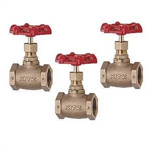 Kit de Válvula de Globo de Bronce Japonés con Extremos Roscados para Agua, Tamaño de Puerto de 1/4"-2", Aplicación en Baja Temperatura, KITZ - Product Image 1