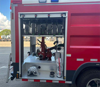 Petit camion de pompiers 4x2 avec réservoir d'eau haute pression et pompe pour la lutte contre les incendies urbains et ruraux