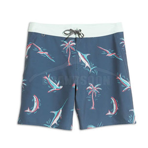 กางเกงขาสั้นกีฬาสำหรับผู้ชายกางเกงขาสั้นผ้าโพลีเอสเตอร์สำหรับใส่วิ่งลำลองกันรอยยับสีทึบแบบเข้าคู่กับ100% - Product Image 1