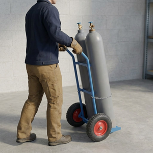 Chariot à main de 200 kg pour entrepôt et usage commercial, certifié ISO 9001, prix direct usine OEM - Product Image 2