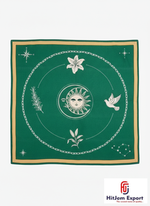 Collection en Gros de Foulards Carrés Imprimés Effet Soie, Design Personnalisé de Qualité Supérieure, pour Hijab et Châle de Cou Tendance - Product Image 3