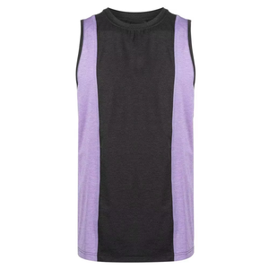 Chaleco Deportivo Personalizado para Hombre, Tallas Grandes, Estilo Informal, Color Sólido, Sin Mangas, con Serigrafía, Tejido de Punto - Product Image 3