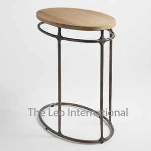 Juego de 3 Mesas Auxiliares de Aluminio Color Plata, Muebles de Diseño Único y Lujoso para el Hogar y Hoteles, Mesas Auxiliares de Tendencia - Product Image 2