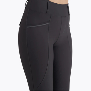 High Quality 4-way Stretch Horse Riding Breeches <b>Leggings</b> Tights <b>Equestrian</b> Wear Pants on Technical Fabric with Soft Feel - Product Image 3