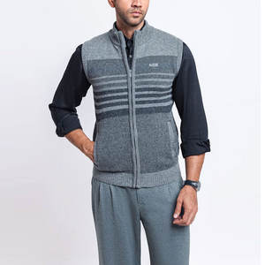 Pulls en tricot à fermeture éclair pour hommes, très demandés, en coton, disponibles à prix raisonnable - Product Image 1