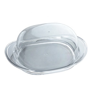 Beurrier en acrylique avec couvercle pour cuisine et salle à manger - Product Image 6