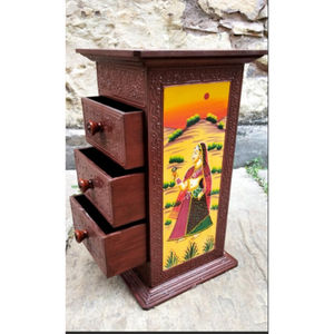 Caja Decorativa de Almacenamiento de Estilo Étnico Indio - Product Image 2