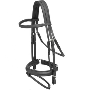 Brida y rienda de equipo de equitación de calidad superior Brida de caballo de cuero de alta calidad OEM ODM disponible - Product Image 6