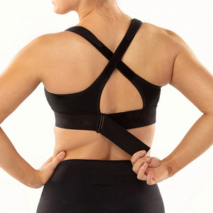Soutien-gorge de sport dos nageur élégant et de haute qualité pour femme, grande taille, personnalisable, maintien élevé à l'avant, idéal pour la gym et l'entraînement – Offre Spéciale - Product Image 2