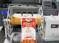 Imprimante d'étiquettes industrielle à encre UV Focus Vesa 830A, impression automatique POD, haute vitesse 12-17/h, support de 300 mm, nouvelle imprimante d'étiquettes rouleau à rouleau