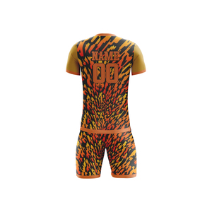 เสื้อกีฬาทีมฟุตบอลเสื้อเจอร์ซีย์ทีมเยาวชนปักโลโก้พิมพ์ลายซับลิเมชันตามสั่ง - Product Image 6
