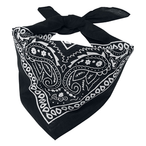 Cotton Bandana Scarf Unisex Printed <b>Head</b> Wrap Neck Scarf Hair Band Multifunctional Face <b>Cover</b> Fashion wholesale Custom Logo - Product Image 4