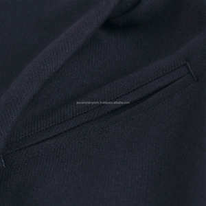 Chaqueta Universitaria para Hombre con Cuello Alto, Logotipo Frontal, Diseño Moderno, Tejido de Lana, Resistente al Viento y Reversible - Product Image 2