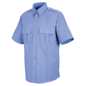 Camisa de Uniforme de Guardia de Seguridad para Hombre, Venta al por Mayor, Transpirable, de Poliéster y Algodón, Manga Larga y Corta, Camisa de Trabajo - Product Image 6