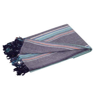 Serviettes de plage Fouta rayées de qualité supérieure, design moderne, personnalisables et avec logo, pour les fournisseurs de plage en Inde - Product Image 3