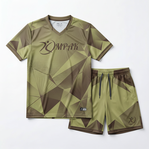 Conjunto de Camiseta y Pantalones Cortos de Voleibol Estilo Graffiti Rosa Pastel Personalizados al por Mayor, Uniforme Ligero para Equipo, Ropa Deportiva Sublimada OEM - Product Image 1