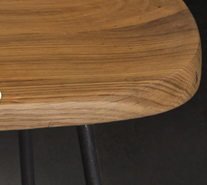 Taburete de Bar Francés Vintage Resistente de Hierro y Madera para Uso en Interiores y Exteriores en Cocina, Comedor, Sala de Estar, Centro Comercial - Product Image 4