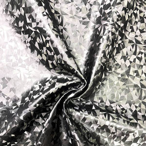 Cuero Sintético Semi PU con Estampado Geométrico Brillante para Interiores de Automóviles y Tapicería de Asientos de Motocicleta - Product Image 1