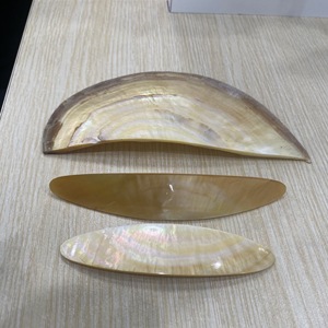 White Mother Pearl Slice <b>Fishing</b> Lure Spoon Hard <b>Floating</b> Bait Boat Polished Seashell Fish Attractor for Pike Trout Lake Ocean - Product Image 4