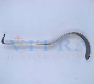 Retractor Deaver Ancho de 300 mm con Hoja de 50 mm, Instrumento Quirúrgico de Acero Inoxidable - Product Image 4