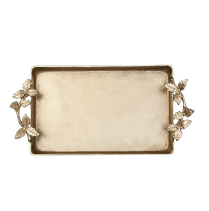 Bandeja de Servir Redonda de Metal Dorado Hecha a Mano para Bodas, Hoteles, Restaurantes, Cocina, Mesa de Comedor - Product Image 6