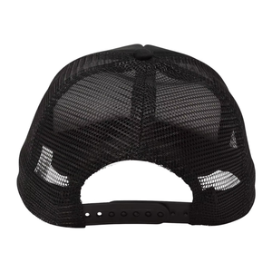 Premium Classic <b>Black</b> Mesh Trucker <b>Cap</b> Meyba Sports Adjustable Snapback <b>Baseball</b> Hat With Breathable Back Panel For Streetwear - Product Image 6