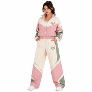 Conjunto Cortavientos Impermeable, Chaqueta con Capucha a Prueba de Viento, Pantalones a Juego, Logotipo Personalizado, Ropa Casual para Exteriores, Diseño Moderno - Product Image 1