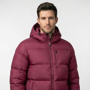 Nouveau design de veste d'hiver rembourrée chaude et brillante pour hommes, mode personnalisée pour hommes, vente en gros sur mesure - Product Image 1