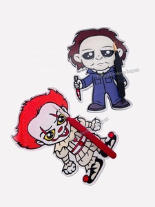 แผ่นอะคริลิคใสสำหรับติดตั้งอุปกรณ์ต่อขนตา รูปทรงสี่เหลี่ยม ลายการ์ตูน ใช้สำหรับวางแหนบและอุปกรณ์ต่อขนตาอื่นๆ เหมาะสำหรับช่างต่อขนตา - Product Image 3