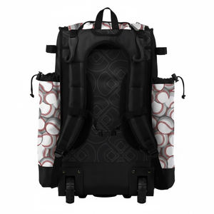 Bolsa de béisbol al por mayor con compartimento para casco, fundas para bates, almacenamiento para zapatos y correas acolchadas para jugadores. - Product Image 2