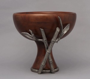 Bol à fruits en bois artisanal, nouveau design, bol en bois massif, bol de service de luxe, export - Product Image 4