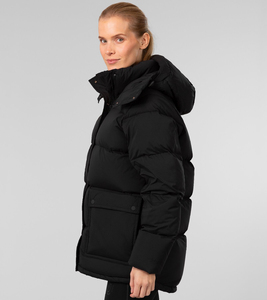 High Quality Long Minimalist Safari Jacket Winter Waterproof Windproof Breathable Warm Fluffy Hooded Detachable <b>Hat</b> Customizable - Product Image 5