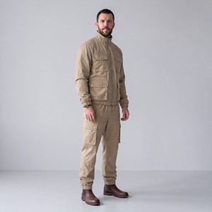 Survêtement d'hiver en nylon pour homme, coupe confortable, tissu respirant, design léger, à capuche, pour la course à pied, l'entraînement, les sports et les voyages - Product Image 5