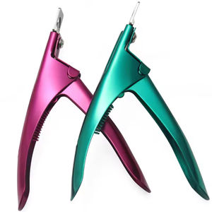 Cortauñas para Uñas de Gel, Uñas y Puntas de Uñas, Cortauñas Ergonómico de Acrílico para Uñas Artificiales Gruesas con Acabado Liso - Product Image 1