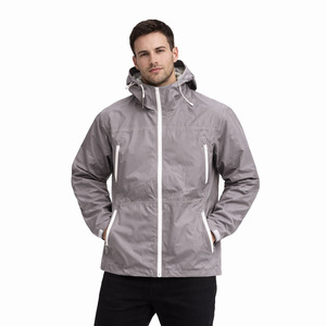 Veste Softshell Hydrochromique Thermosensible Chauffante Personnalisée pour Homme – Coupe-Vent Imperméable à Changement de Couleur - Product Image 5