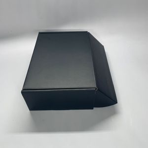 Caja de Cartón Corrugado Negra con Logotipo Personalizado de Fábrica, Caja de Embalaje para Envíos y Transporte - Product Image 2