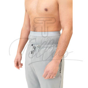 Pantalones Cortos Awrah Baratos con Logotipo Personalizado, Color Blanco Sólido, Pantalones Cortos Musulmanes para la Playa, Pantalones Cortos Awrah de 2 Capas para Hombre - Product Image 5