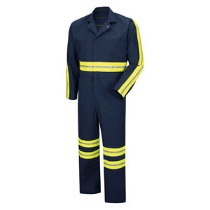 Uniforme de Trabajo de Seguridad Industrial de Alta Visibilidad BETTERGLOWAPPARELMFG Personalizado, Conjunto Unisex de Algodón Transpirable con Certificación CE - Product Image 1