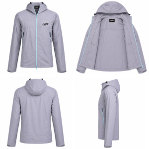 Veste Softshell Personnalisée Imperméable Coupe-Vent à Capuche pour Activités de Plein Air OEM ODM Marque Privée Légère et Performante - Product Image 2