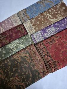 ผ้าคลุมไหล่แคชเมียร์ลายดอกไม้สำหรับผู้หญิง สีเขียว สำหรับฤดูหนาว ทนทาน ใช้ได้ทุกวัน - Product Image 6