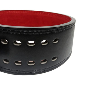 2026 Premium Powerlifting Adjustable Lever <b>Belt</b> Breathable Leather <b>Weight</b> Lifting <b>Belt</b> for Gym Safety from Gloves City - Product Image 5