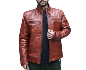 <b>Jacket</b> for <b>man</b> <b>Leather</b> <b>Jackets</b> <b>Men</b> Autumn Popular Style <b>Men</b> <b>Leather</b> <b>Jacket</b> Wholesale Fashion <b>Leather</b> <b>Jacket</b> Low Price - Product Image 3