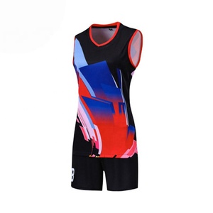 ชุดยูนิฟอร์มทีมกีฬาวอลเลย์บอลสำหรับเยาวชน,ชุดกีฬาวอลเลย์บอลผ้าทอลายทแยงชุดยูนิฟอร์มวอลเลย์บอลสั่งตัด - Product Image 4