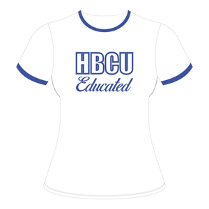 T-shirt à manches courtes blanc uni pour homme avec bordure contrastée bleue Coupe classique Décontracté Col rond Coton tricoté Séchage rapide et respirant - Product Image 1