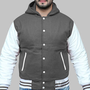 Veste de baseball à broderie américaine Hommes Femmes Mode vintage Veste Letterman Varsity personnalisée - Product Image 4