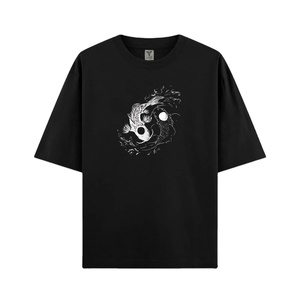 เสื้อยืดลำลองผู้ชาย คอกลม ผ้าฝ้าย แห้งเร็ว ไซส์ใหญ่ ปักโลโก้ พิมพ์ลายตัวอักษร ตกแต่งผ้าเจอร์ซีย์เนื้อเรียบ แขนสั้น - Product Image 1