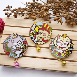Épinglettes de dessin animé animal en émail de parc à thème utilisé souvenir, Marktex - Product Image 6